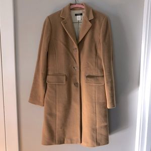 J.Crew Ladies Classic Camel Peacoat